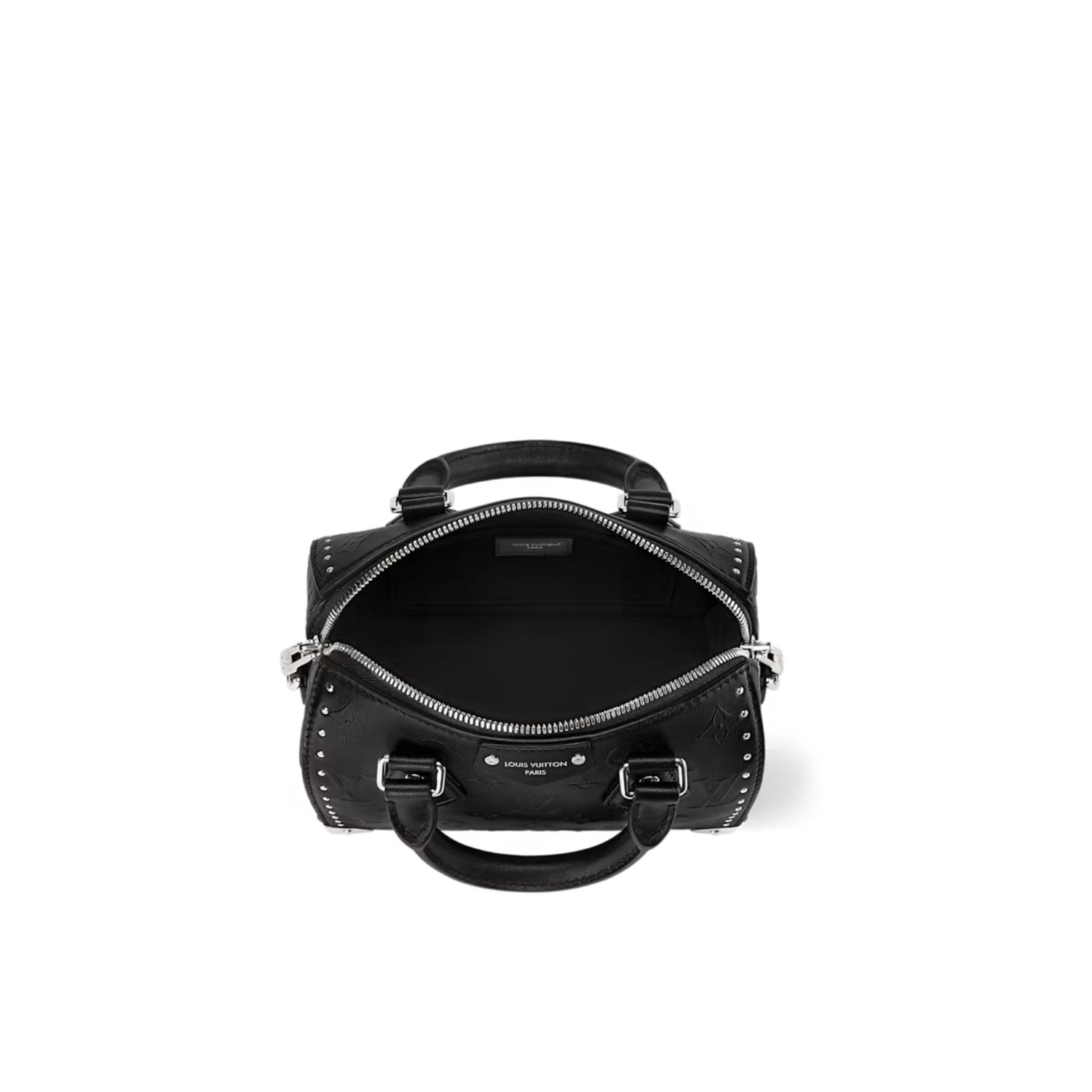 L0vis Vvtt0n Speedy 20 Trunk Bag Black For Women 20.5cm/8.1in – M14575