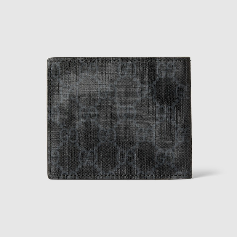 Gvc*1 Grey Interior Bi-Fold Wallet Grey For Men 4.3in/11cm 768243 FACQC 1048