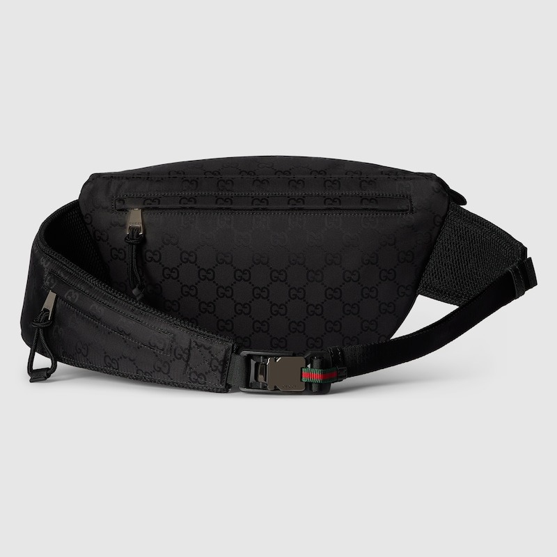 Gvc*1 Small GG Belt Bag Black For Men 12.6in/32cm 804262 FAD76 1047