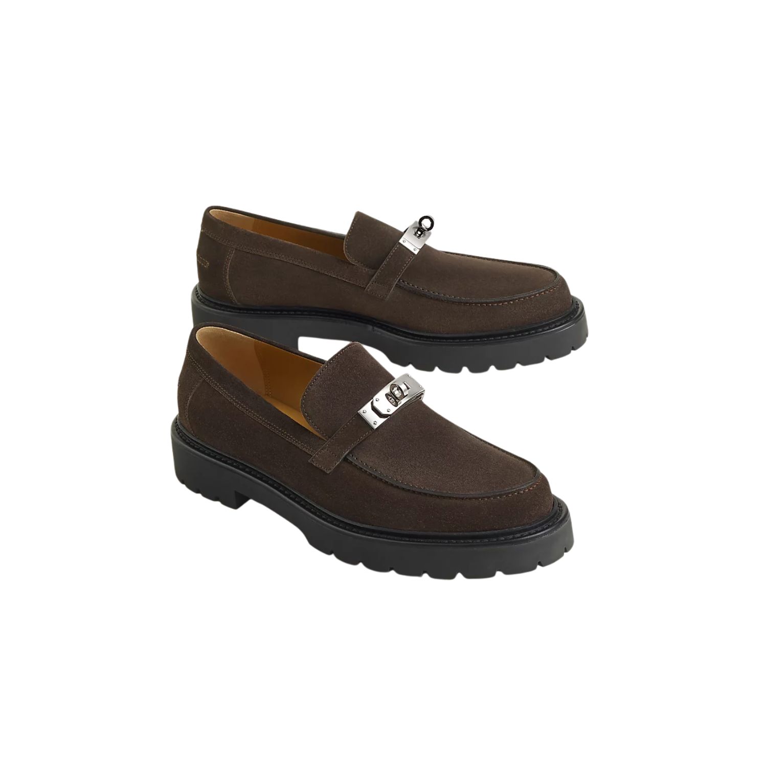 H**me5 Icone Loafer Marron Ebene For Men – H242908ZAME410