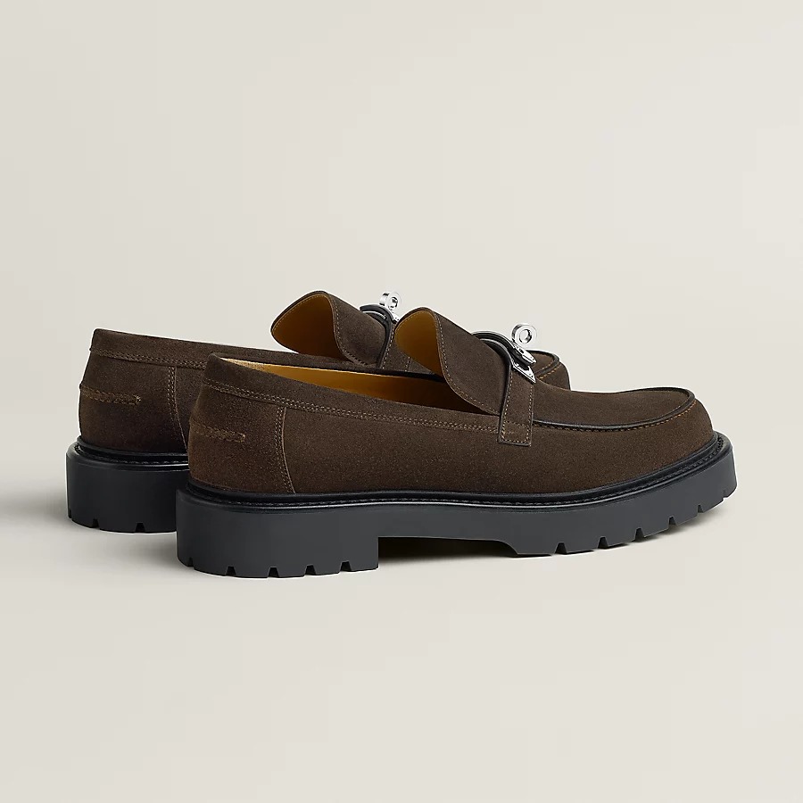 H**me5 Icone Loafer Marron Ebene For Men – H242908ZAME410