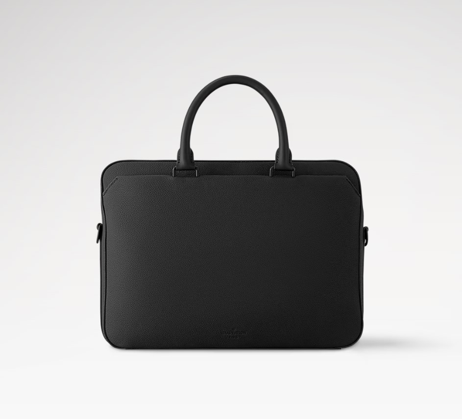 L0vis Vvtt0n Pilot Briefcase Black For Men 15.4in/39cm M23778