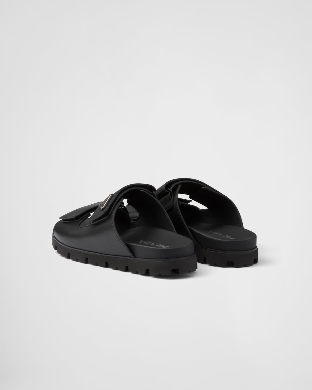Pra*a Strap Slides Black For Men – 2X3129_3LEM_F0002_F_G000