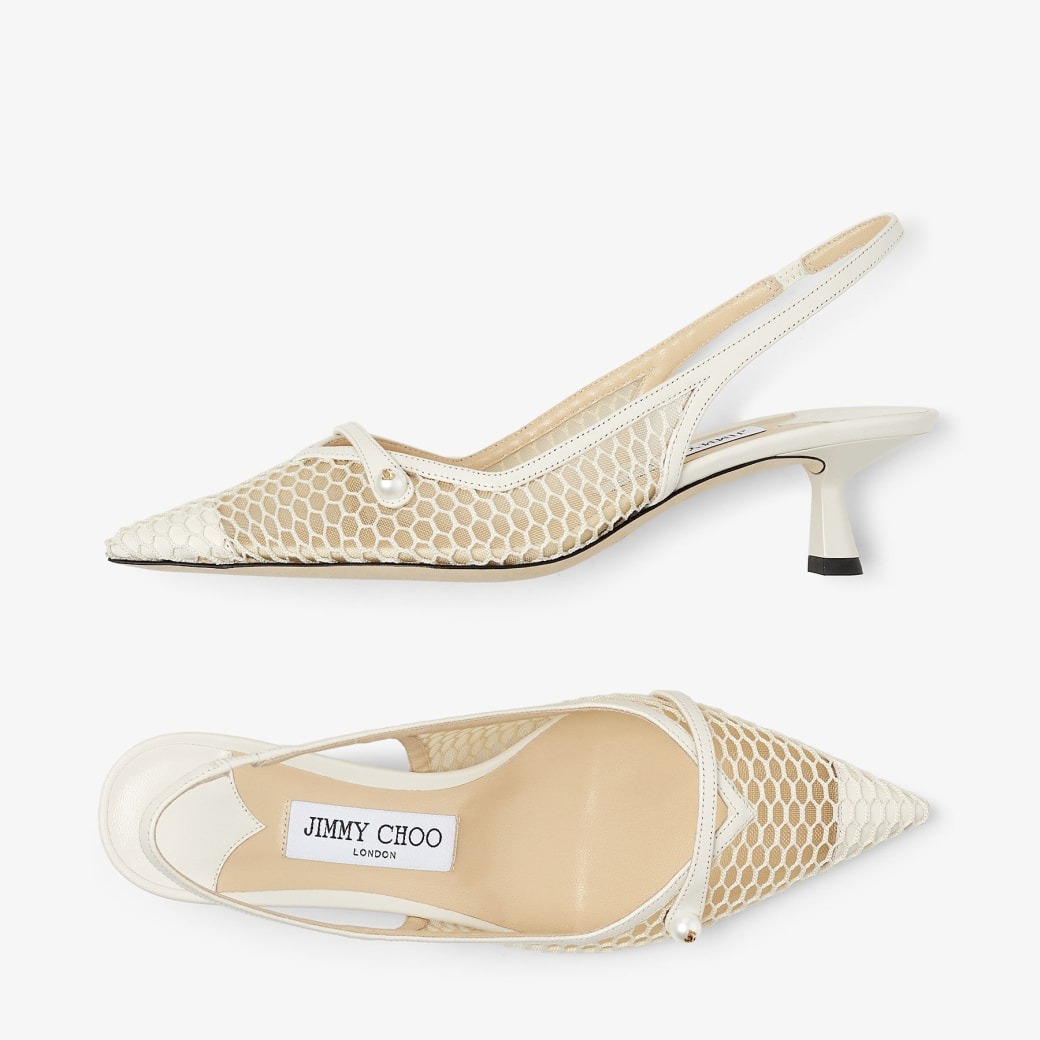 J1m*y Ch00 Amita 45 White/Latte For Women AMITA45NHD