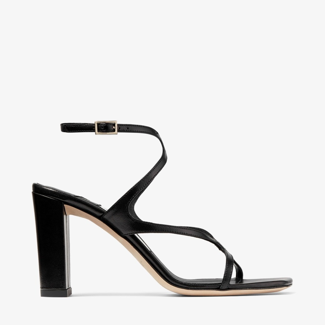 J1m*y Ch00 Azie 85 Black For Women AZIE85NAP