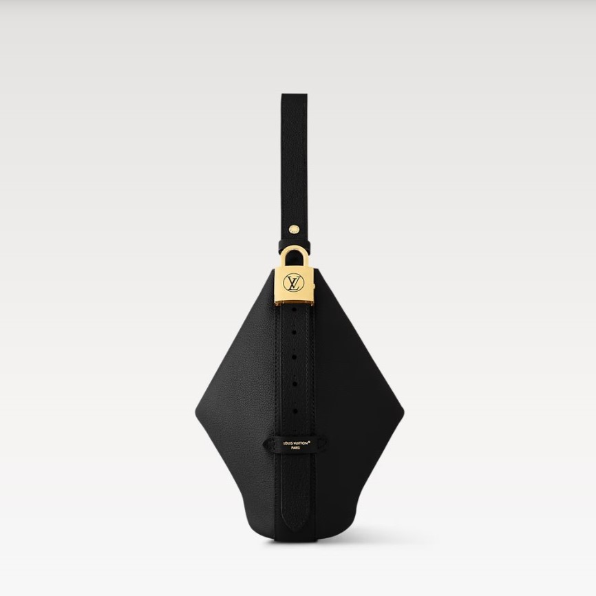 L0vis Vvtt0n Low Key Cookie MM Black For Women 12.6in/32cm M14417