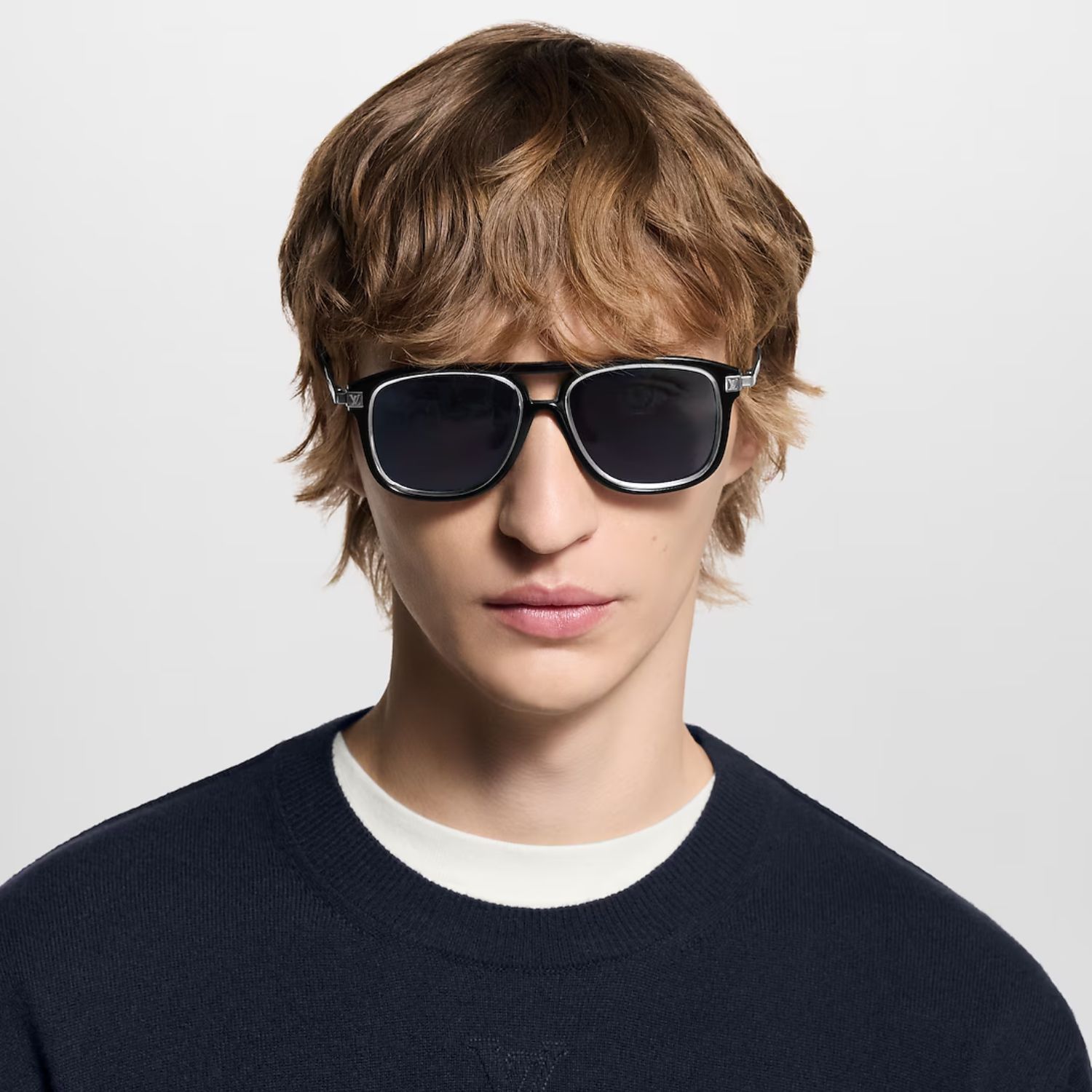 L0vis Vvtt0n Legacy Pilot Sunglasses Black For Men – Z2595U
