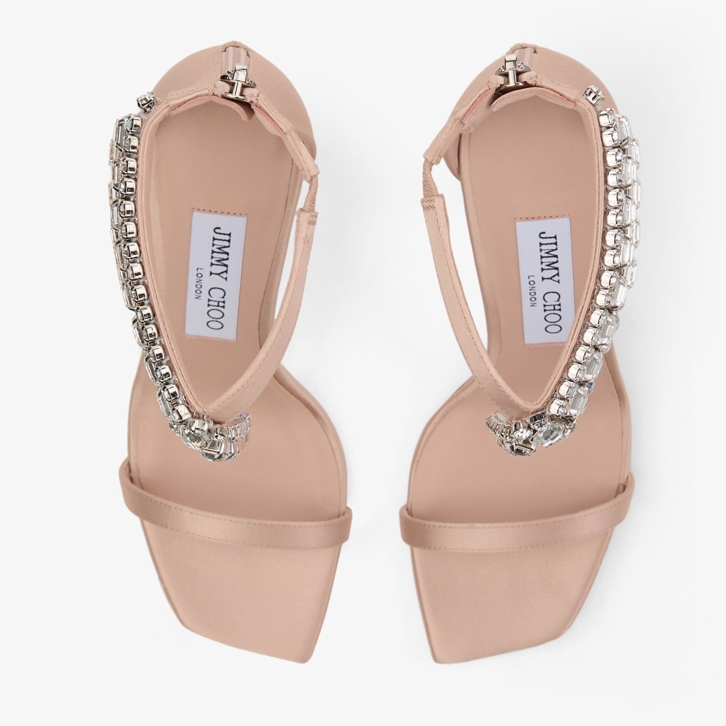 J1m*y Ch00 Verity Sandal 100 Macaron For Women VERITYSANDAL100SAT