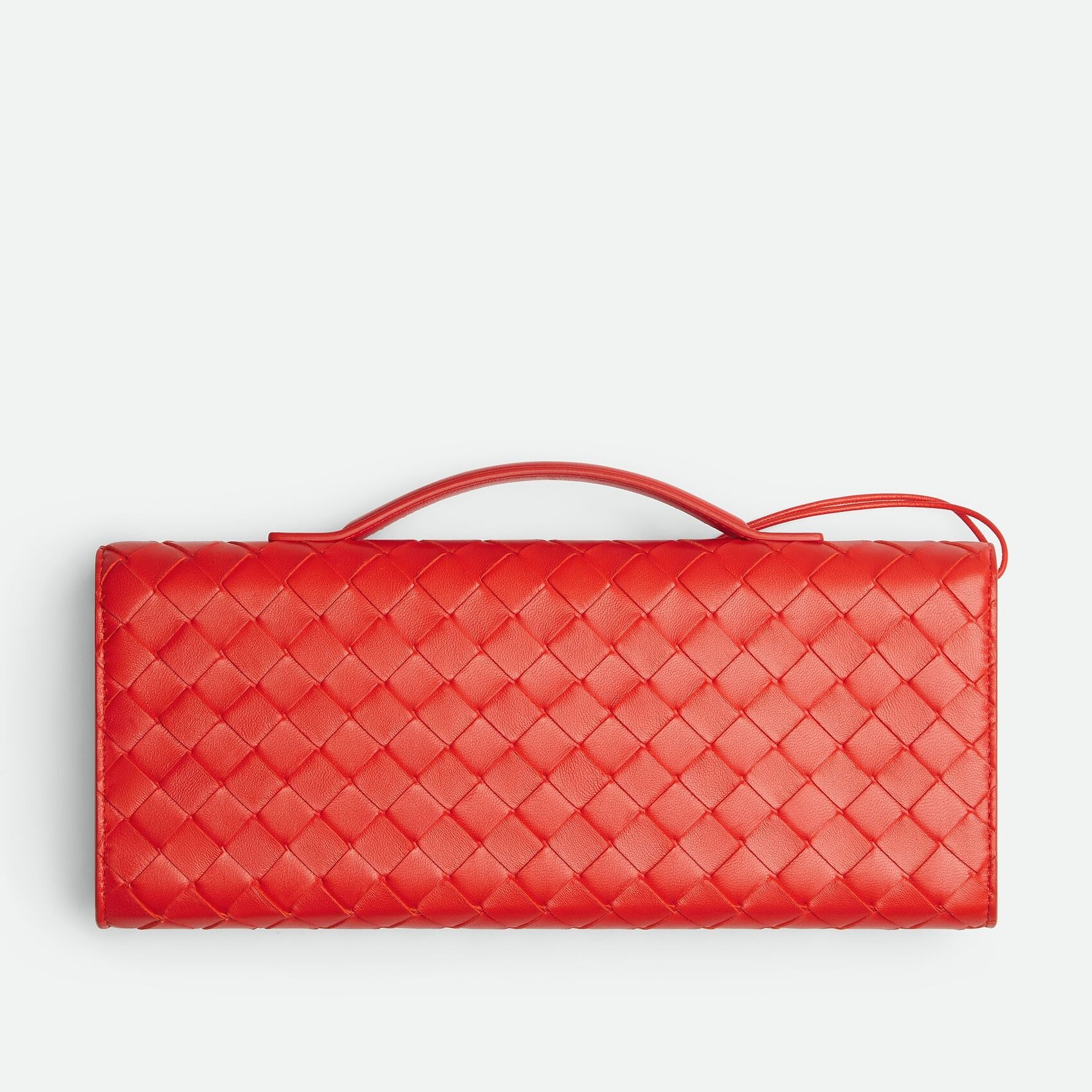 B0tt*ga Ven*ta Andiamo Clutch Cherry Tomato For Women 31cm/12.2in 741511VCPP36529