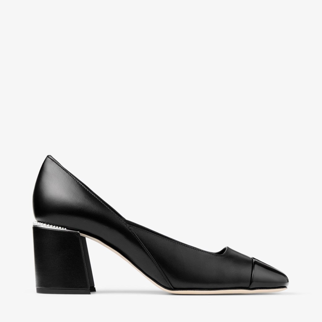 J1m*y Ch00 Jenson 65 Pumps Black For Women JENSON65PTZ