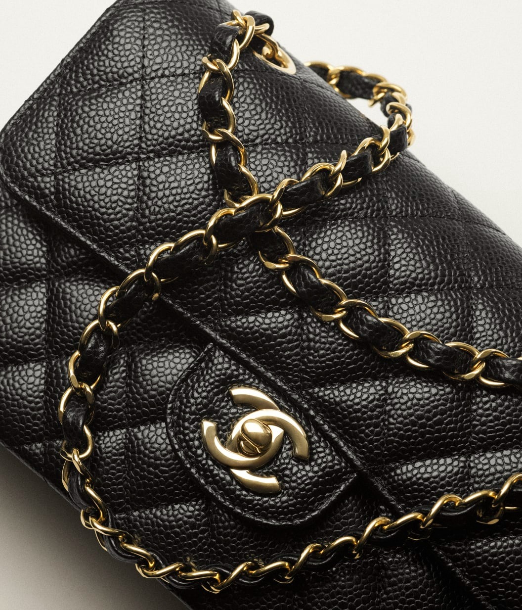 [True-to-ORIGINAL] Ch**el Small Classic Handbag Black For Women 23cm/9.1in A01113-Y01864-C3906