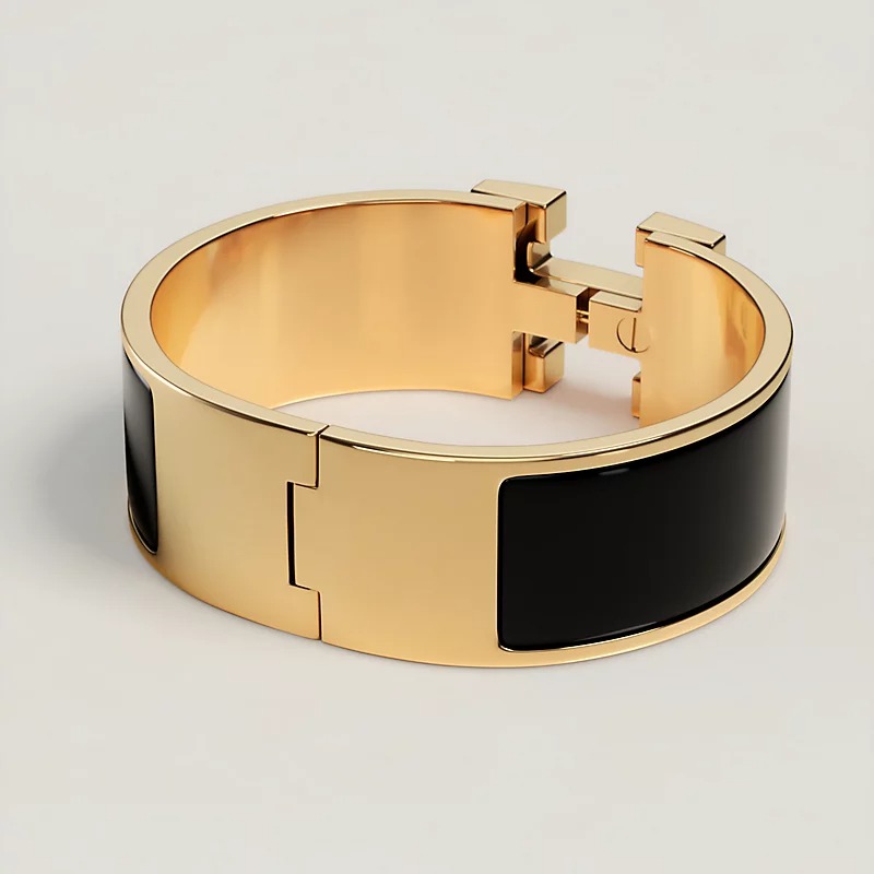 H**me5 Clic Clac H Bracelet Noir H300001F 01PM