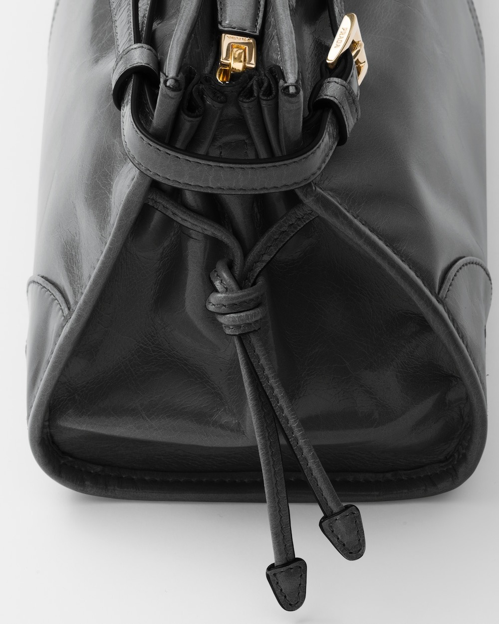 [True-to-ORIGINAL] Pra*a Bonnie Medium Shoulder Bag Black 32cm/13in – 1BA426_2CYR_F0002_V_MOO