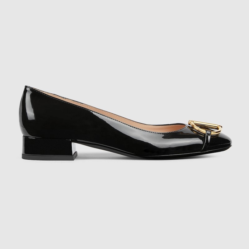 Gvc*1 Ballet Flat With Half Horsebit Black For Women 849652 BNC00 1000