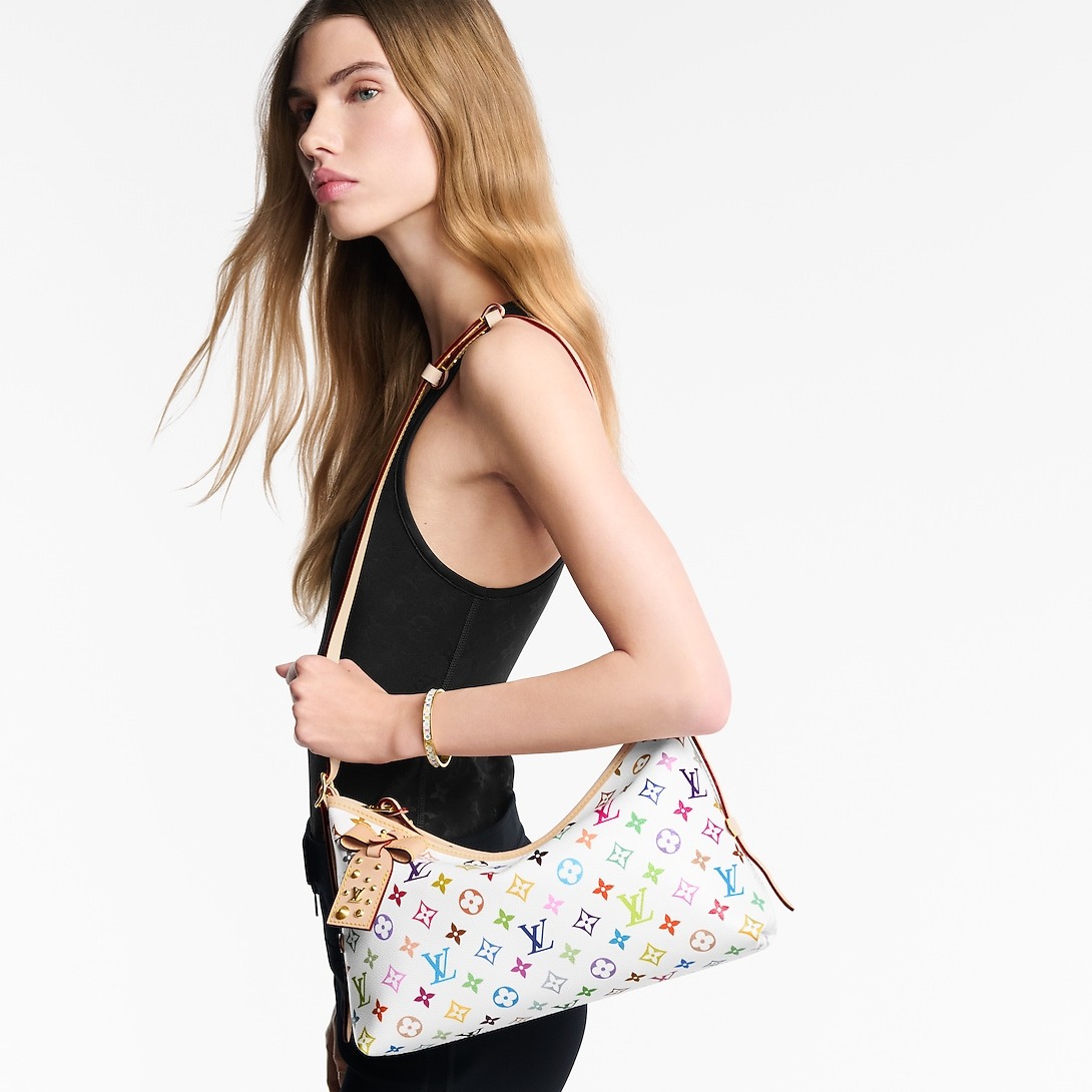 L0vis Vvtt0n LV x TM CarryAll East West Shoulder Bag 14.2in/ 36cm Multicolor Gold Hardware For Women M27578