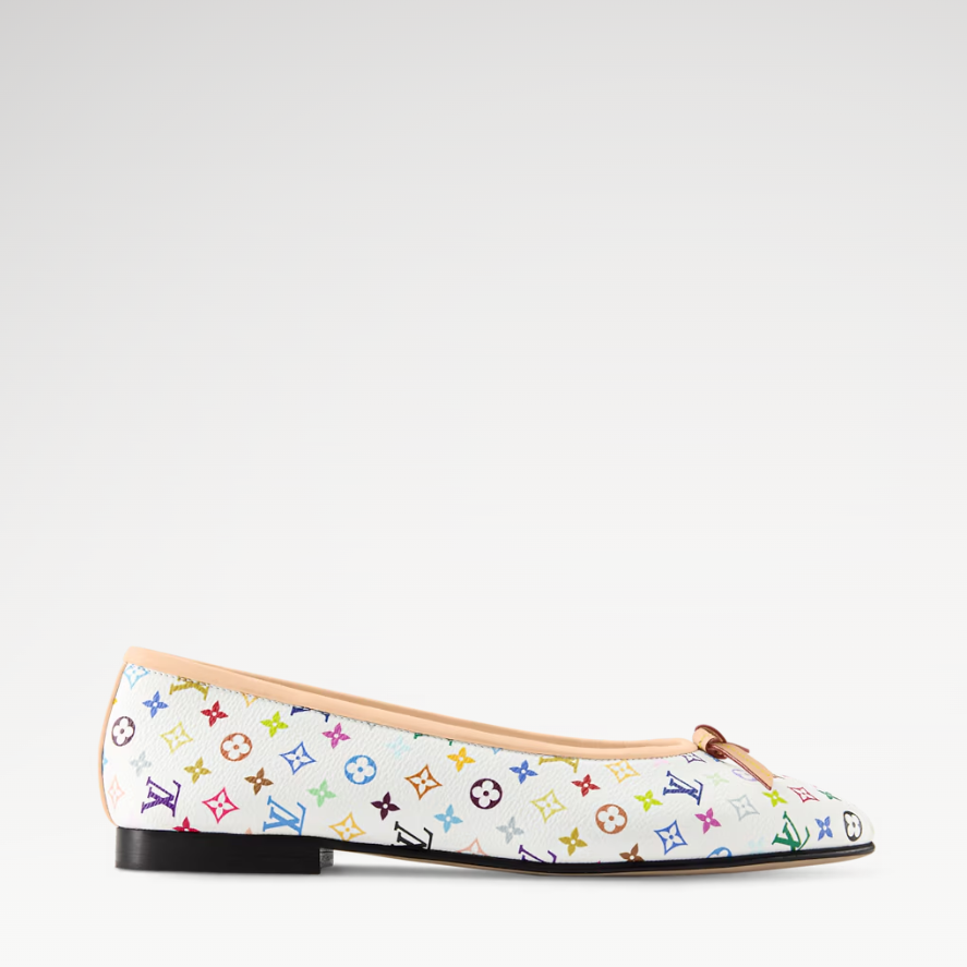 L0vis Vvtt0n LV x TM Darling Ballerina White For Women 1AJQVC
