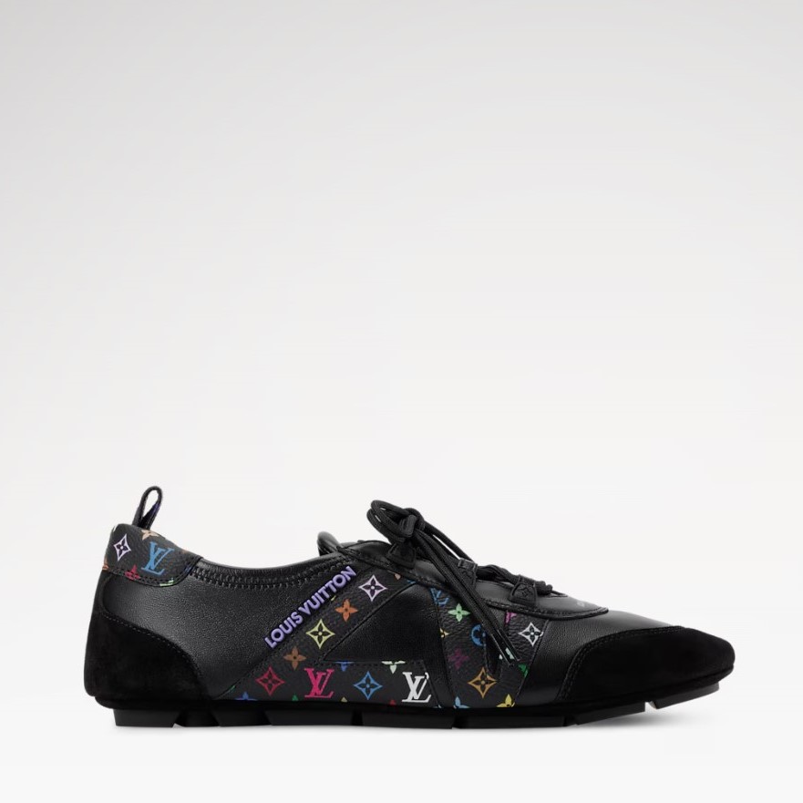 L0vis Vvtt0n LV x TM LV Sneakerina Sneakers Black For Women 1AJJTT
