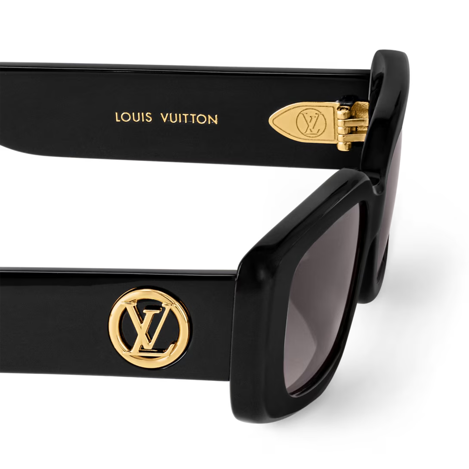 L0vis Vvtt0n Circle Cat Eye Sunglasses Black For Women Z2109W
