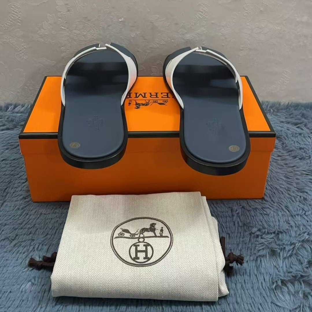 H**me5 Izmir Sandal Navy Blue/White For Men