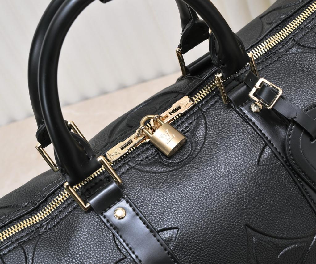 L0vis Vvtt0n Keepall Bandoulière 45 Bag Black 17,7in/45cm M45532