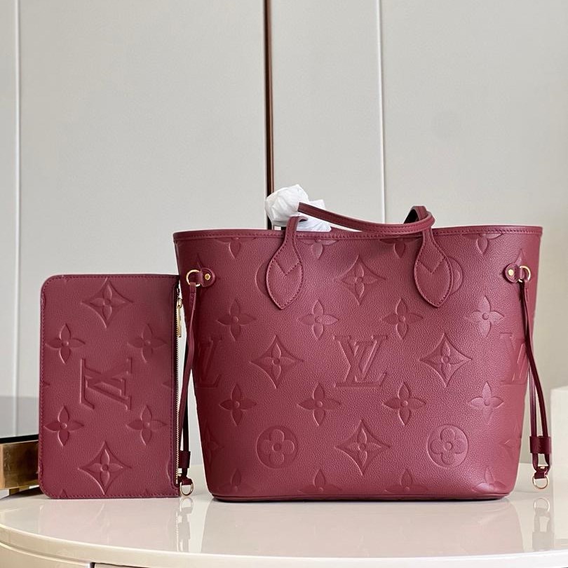L0vis Vvtt0n Neverfull MM Bag Wine For Women M46599 – 12.2 Inches/ 31 Cm