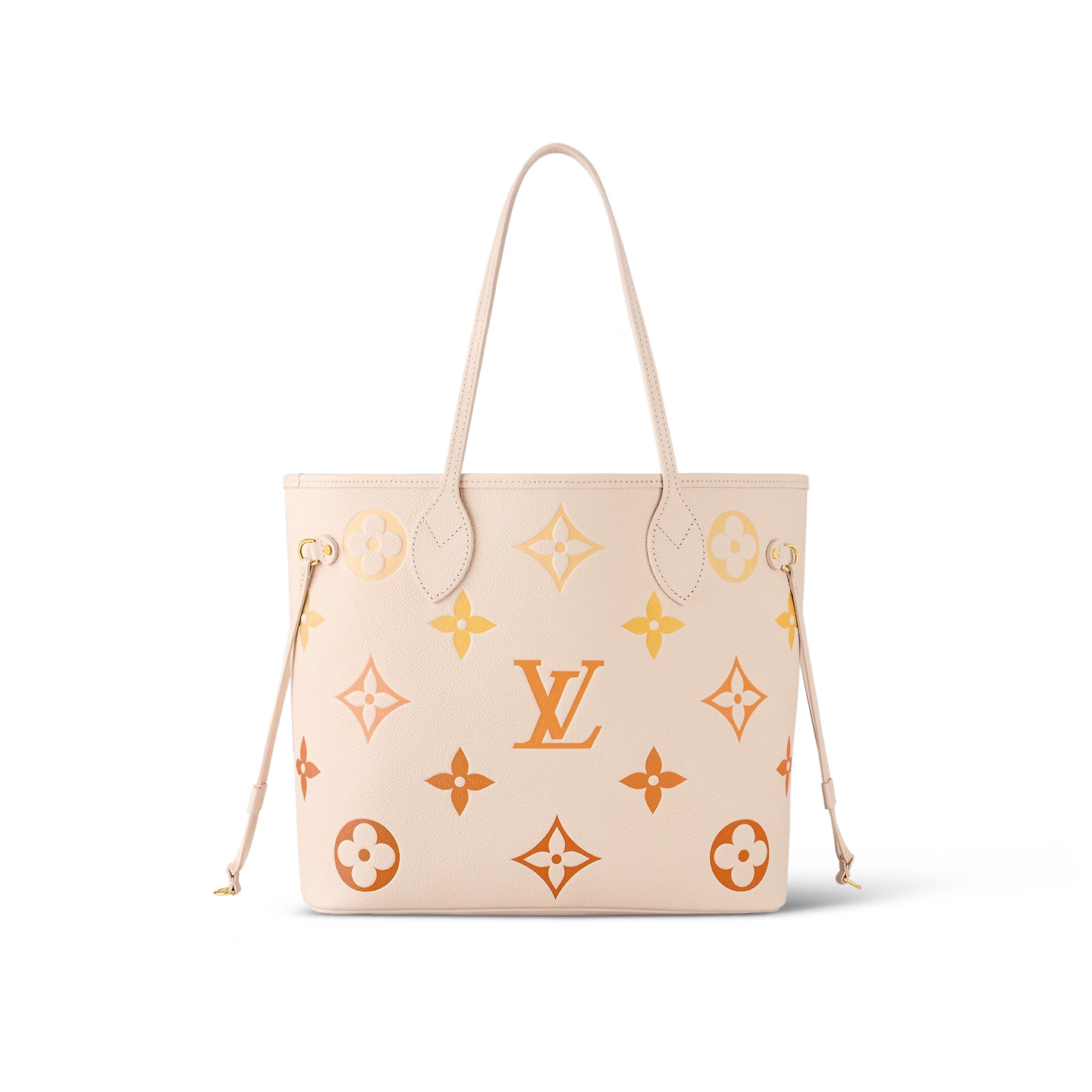 L0vis Vvtt0n Neverfull MM Beige Bag For Women M46516- 12.2 Inches/ 30.9 Cm