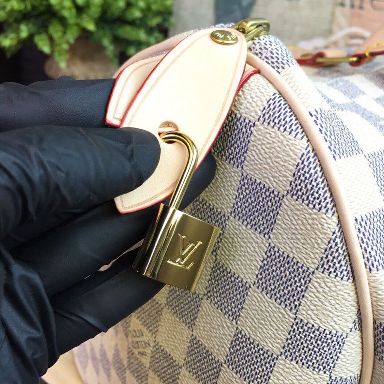 L0vis Vvtt0n Speedy 35 Damier Azur Canvas For Women, Women’s Handbags 13.8in/35cm LV N41369
