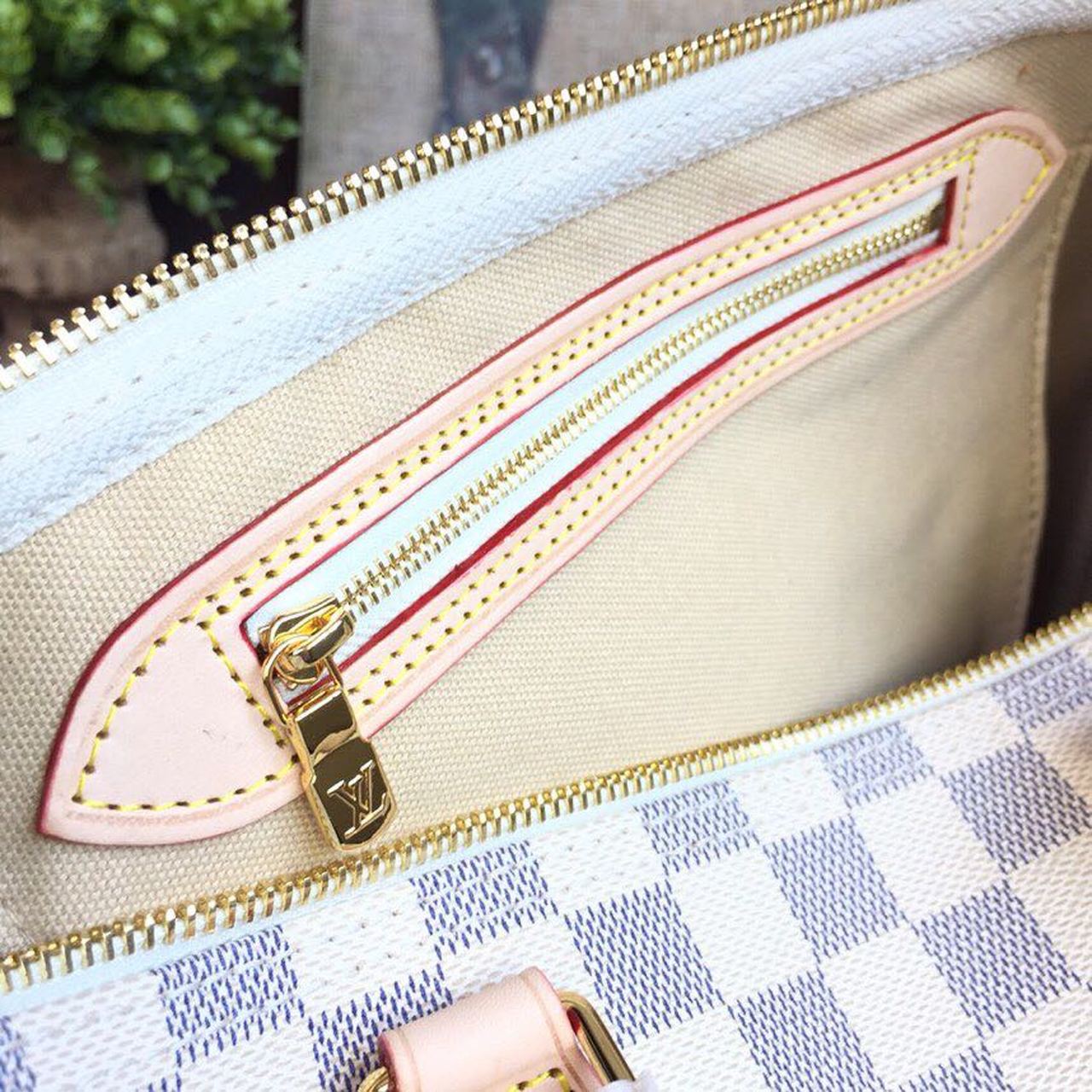 L0vis Vvtt0n Speedy 30 Damier Azur Canvas For Women, Women’s Handbags 11.8in/30cm LV N41370