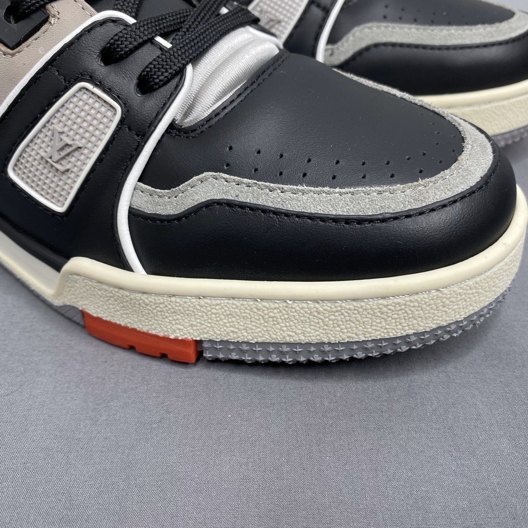 L0vis Vvtt0n Trainer Sneaker Mix Of Materials Black For Men LV