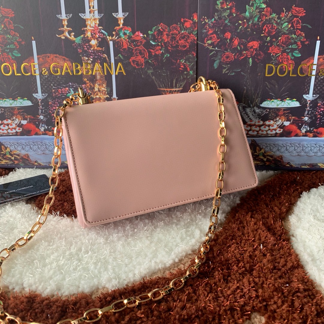 Dolce & Gabbana DG Girls CrossBody Bag Pink For Women 8.3in/21cm DG BB6498AZ80180412