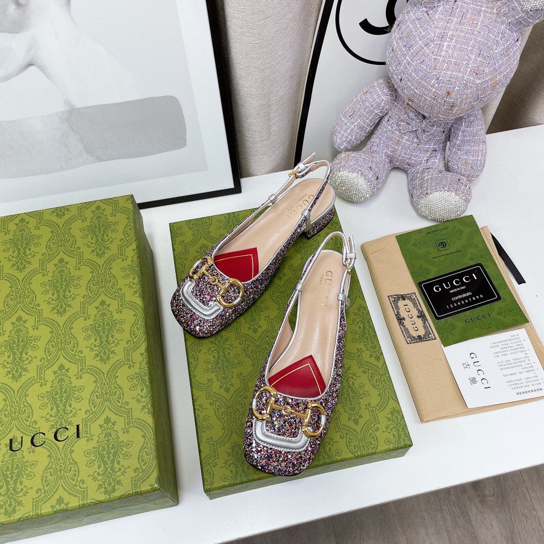 Gvc*1 Lovelight Slingback With Horsebit Multicolor For Women GG