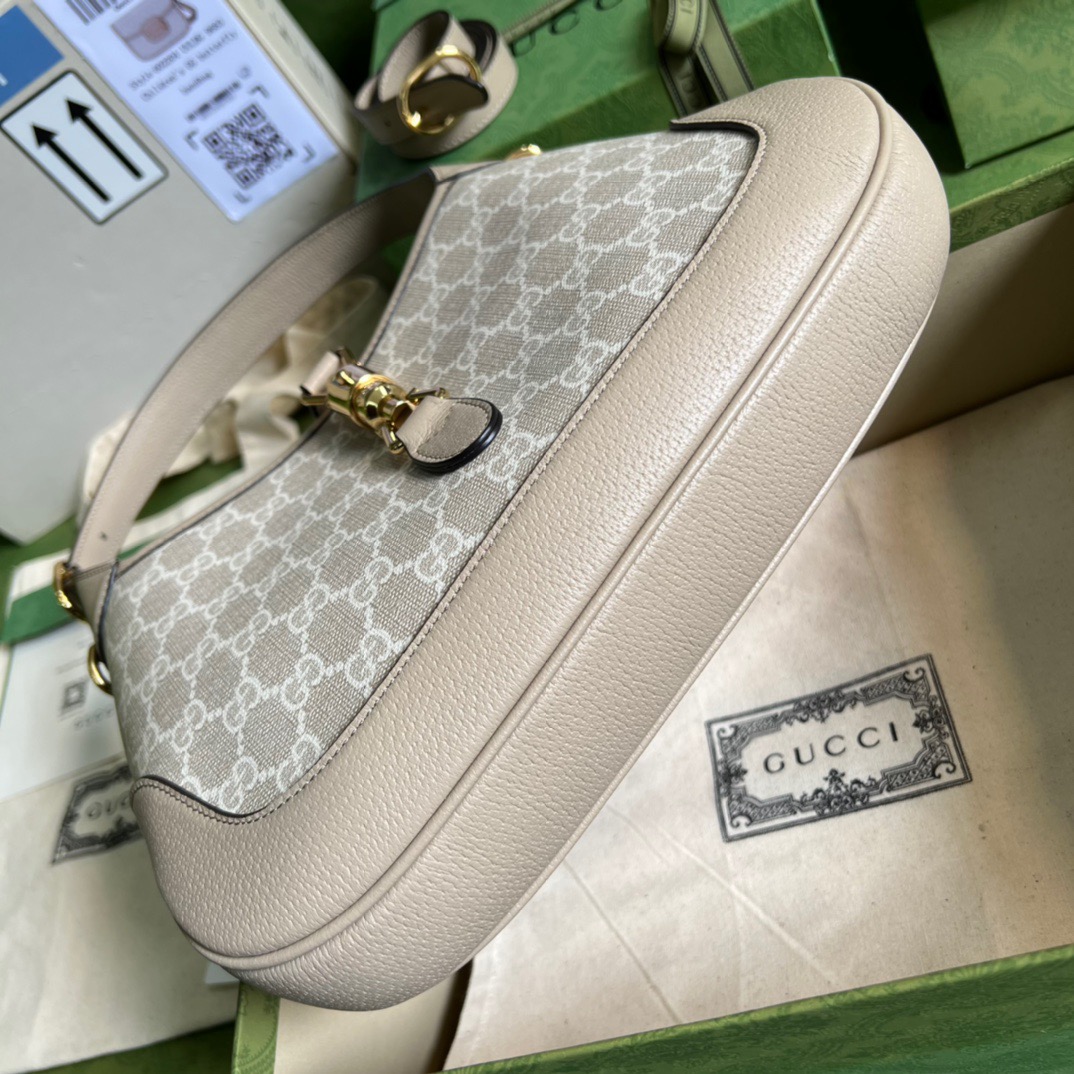 Gvc*1 Jackie 1961 Small GG Shoulder Bag Beige For Women, Women’s Bags 11in/28cm GG 678843 UULAG 9682
