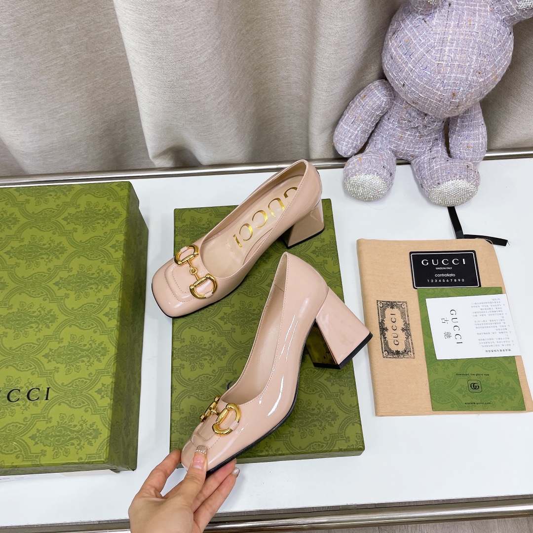 Gvc*1 Women’s Mid-Heel Ballet Flat With Horsebit Pink For Women GG