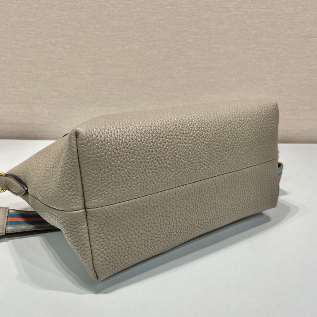 Pra*a Saffiano Mini Bag Beige For Women, Women’s Bags 9.4in/24cm