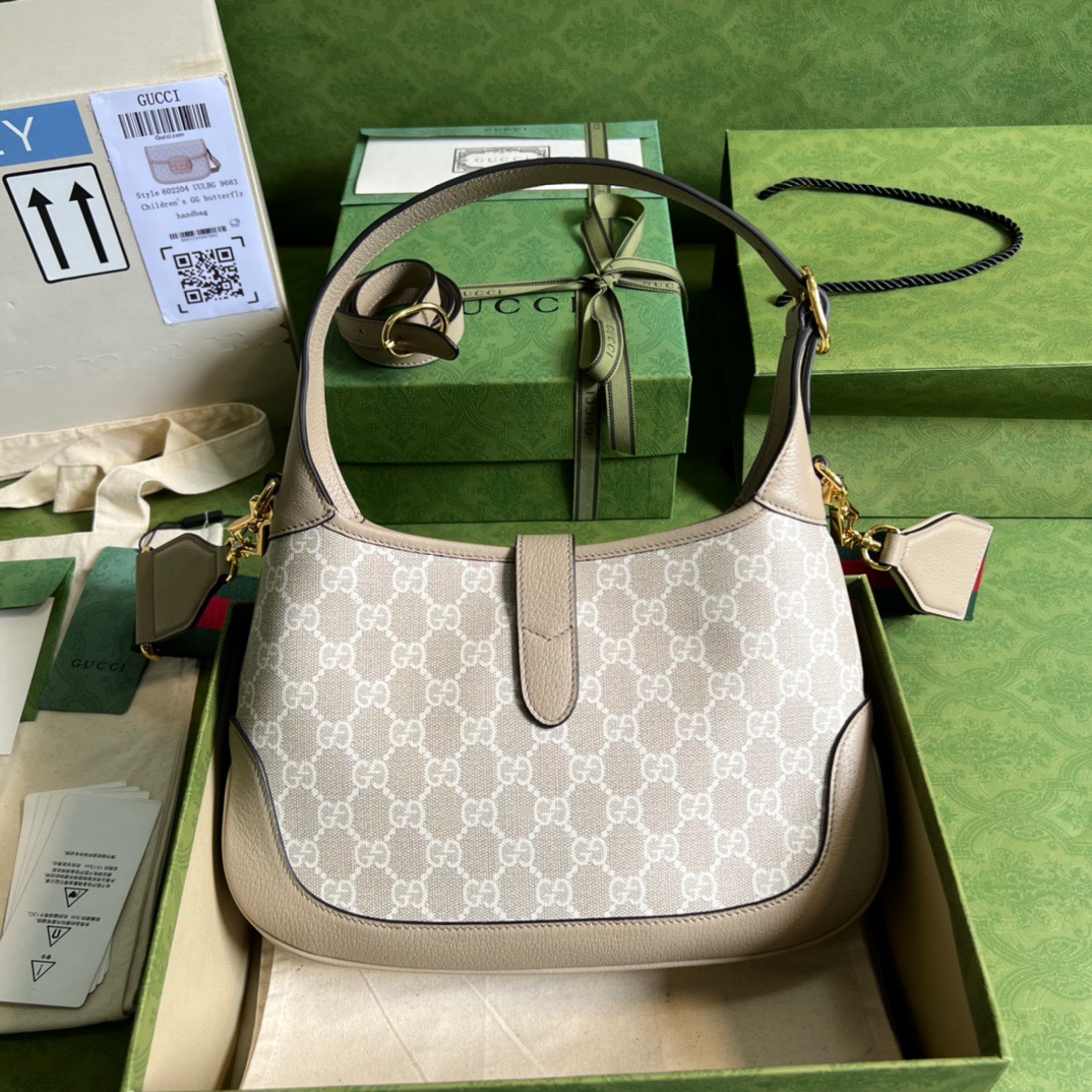 Gvc*1 Jackie 1961 Small GG Shoulder Bag Beige For Women, Women’s Bags 11in/28cm GG 678843 UULAG 9682