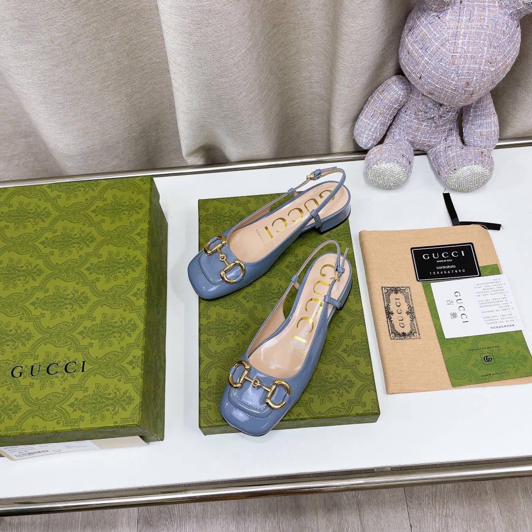 Gvc*1 Women’s Slingback With Horsebit Jade Green For Women GG