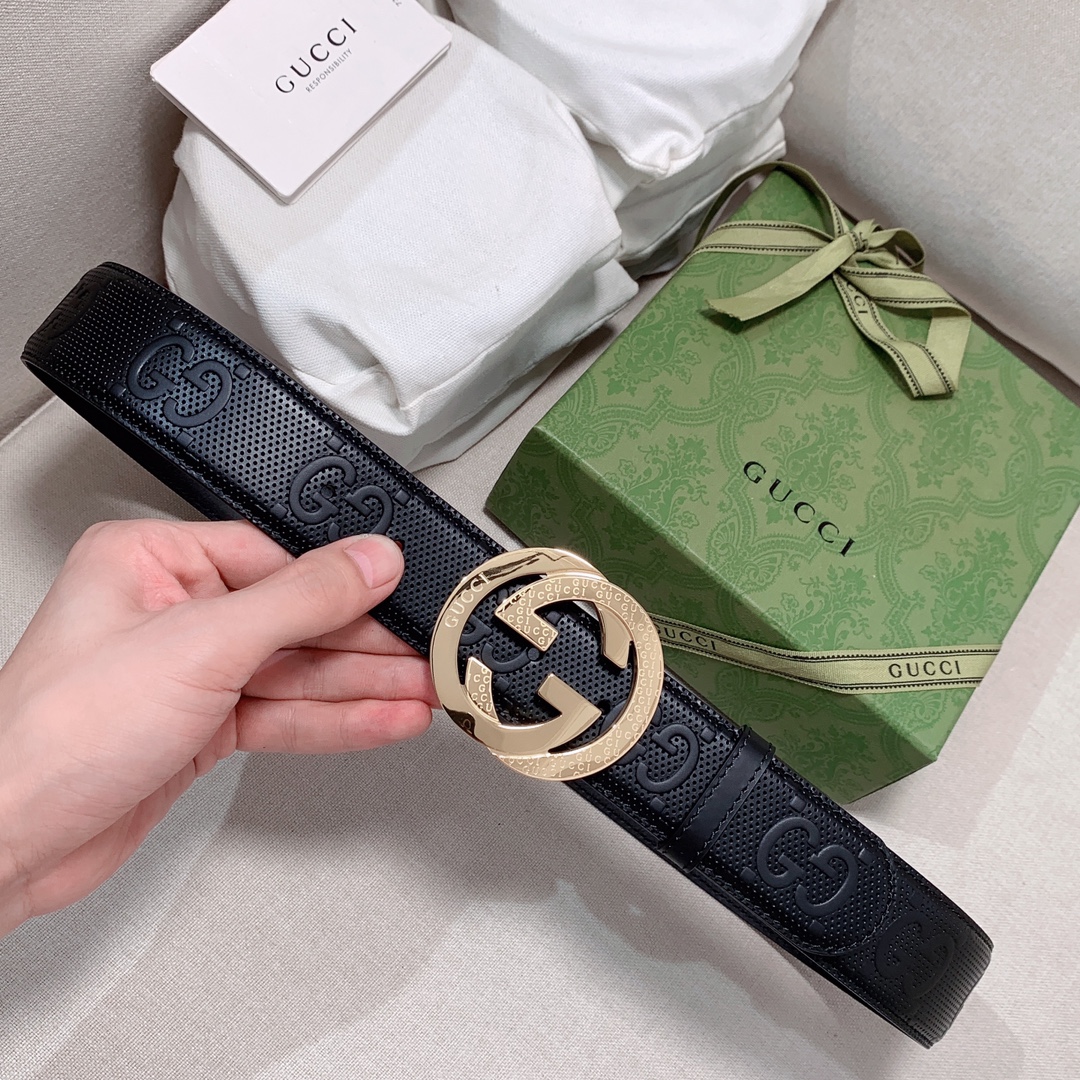 Gvc*1 GG Marmont Reversible Belt Black, Women Belt