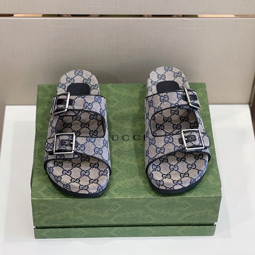 Gvc*1 Women’s Slide Sandal With Straps Blue For Women 658020 2HK60
