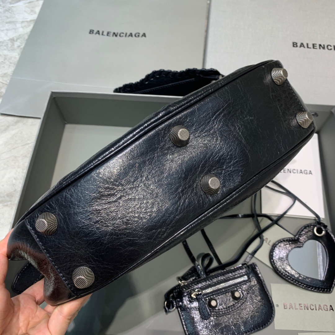 Ba1en*iaga Le Cagole XS Shoulder Bag In Black, For Women, Women’s Bags 13in/33cm