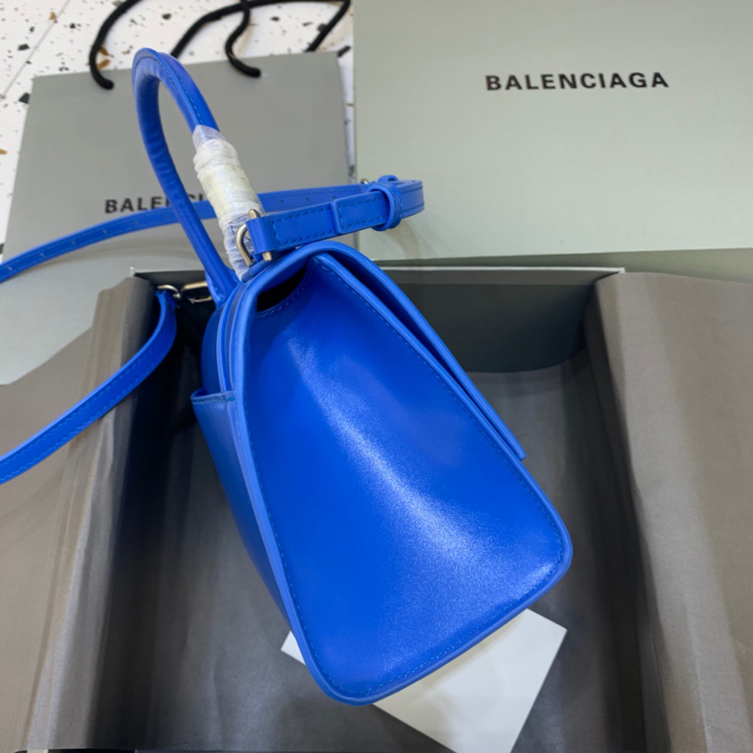 Ba1en*iaga Hourglass Small Handbag In Dark Blue, For Women, Women’s Bags 9in/23cm