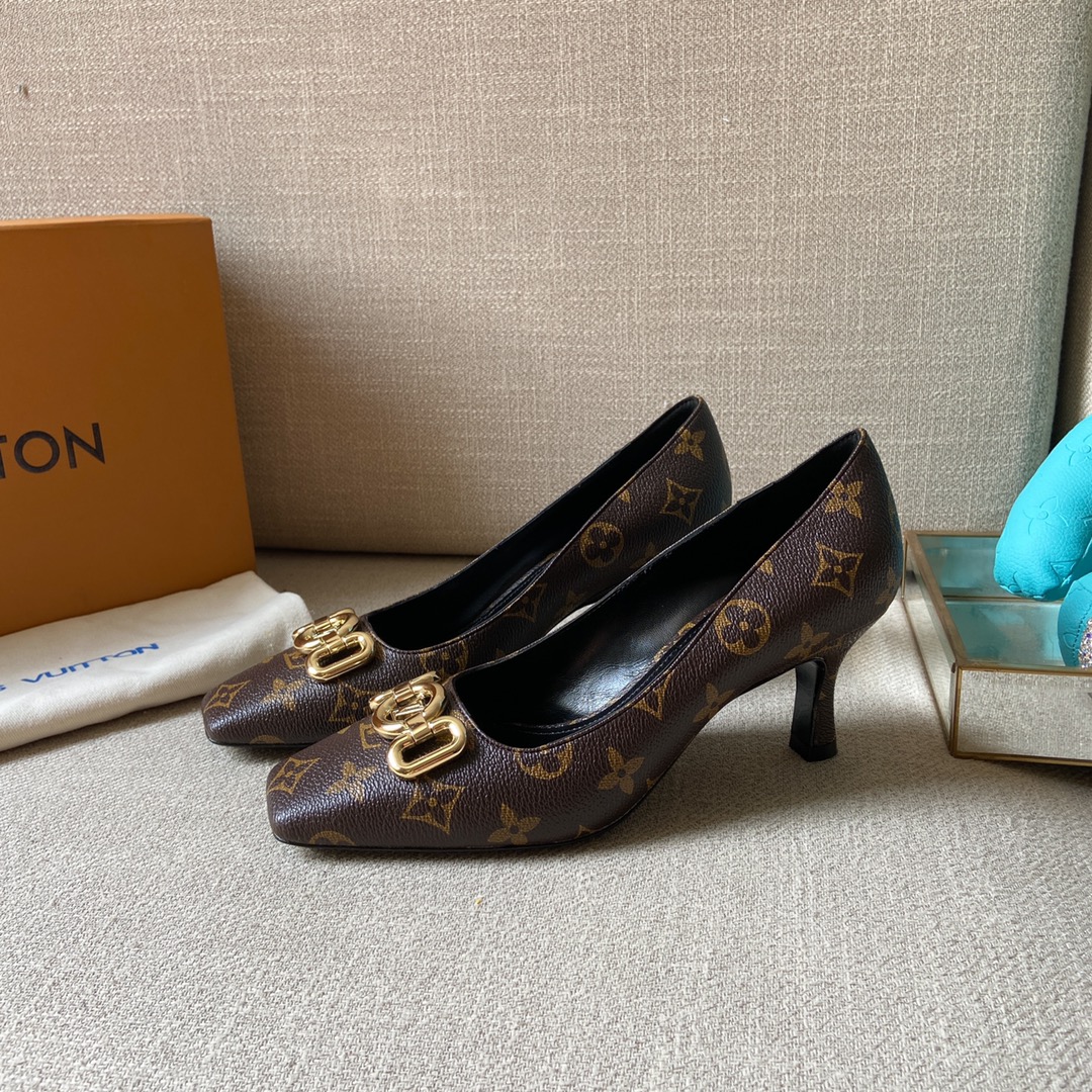 L0vis Vvtt0n Women’s Rotary Pump Cacao Brown For Women LV