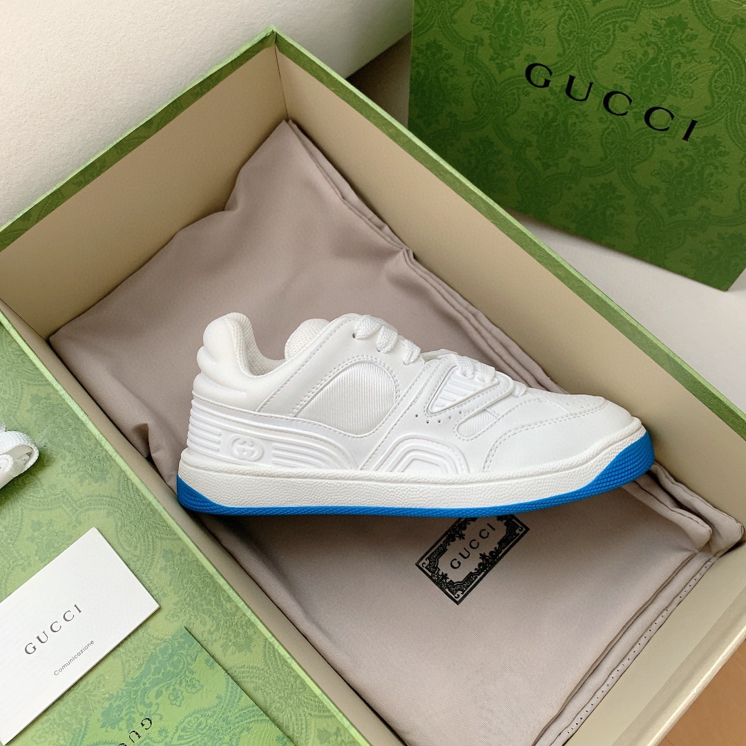 Gvc*1 Men’s Basket Low – Top Sneaker White For Men 661301 2SHA0 9014
