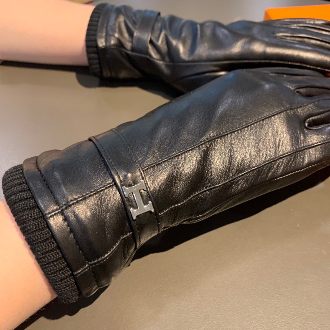 H**me5 Soya Gloves In Black