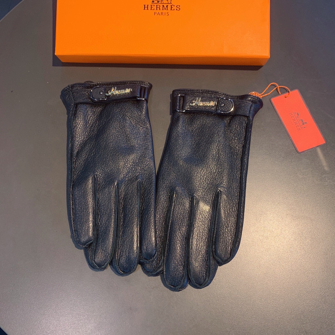 H**me5 Soya Gloves In Black