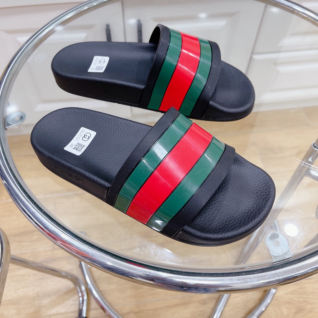 Gvc*1 Women’s Slide Sandal With Web Black For Women 407345