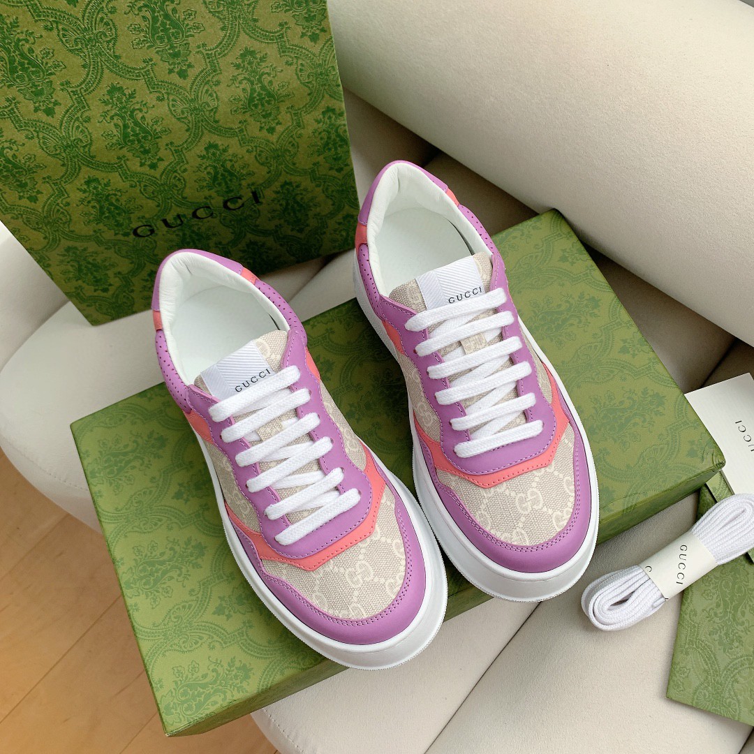 Gvc*1 Men’s GG Sneaker Pink And Purple Svp*me For Men ‎‎670408 UPG90 5471