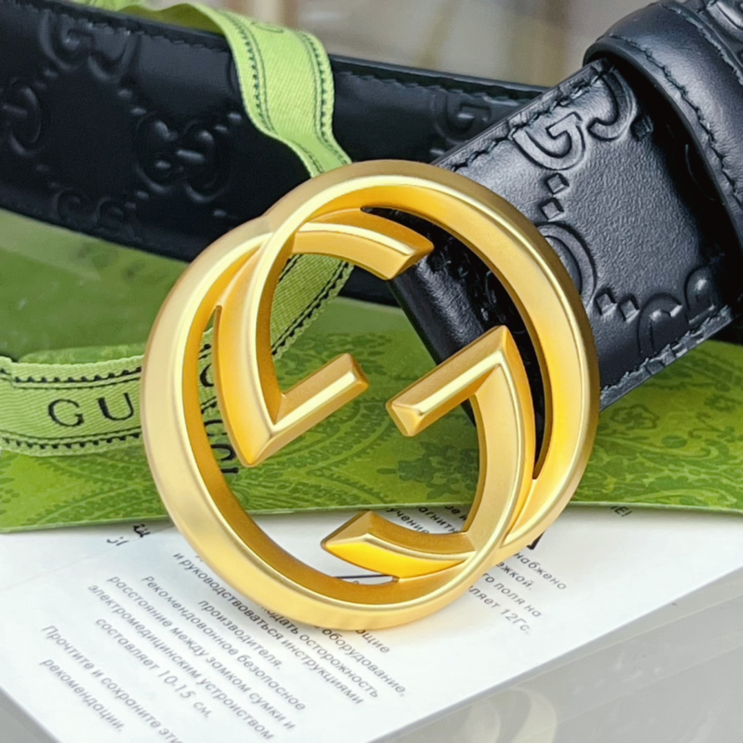 Gvc*1 GG Marmont Reversible Belt Black