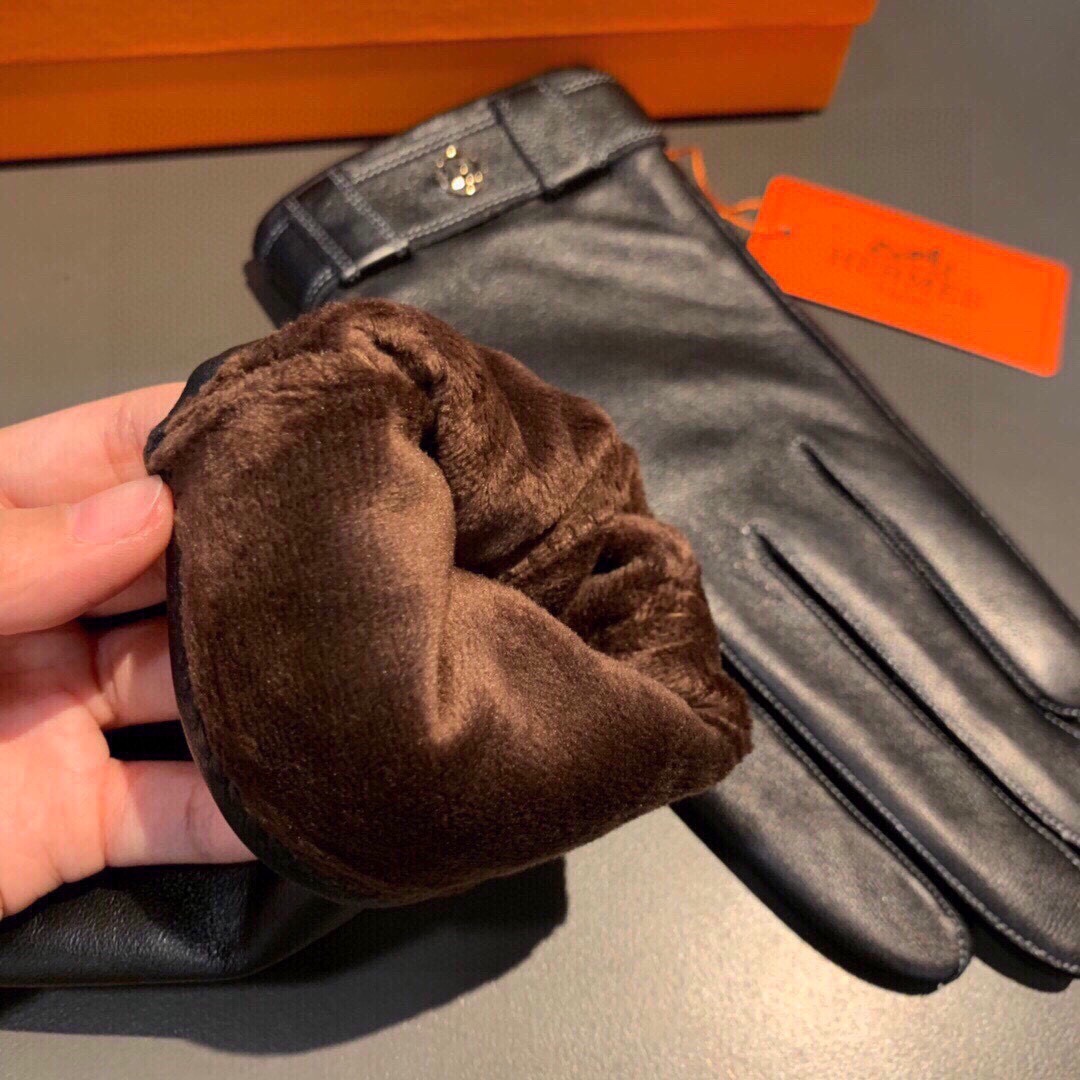 H**me5 Soya Gloves In Black