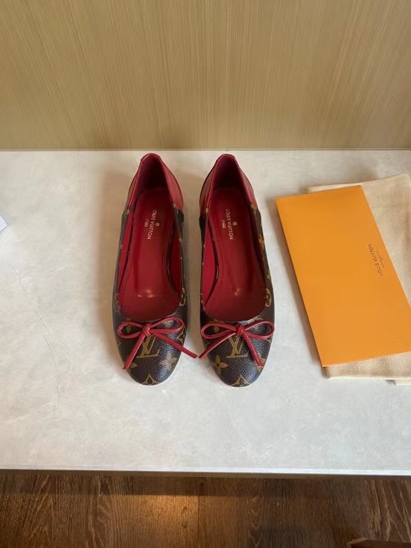 L0vis Vvtt0n Women’s Joy Ballerina Red For Women LV