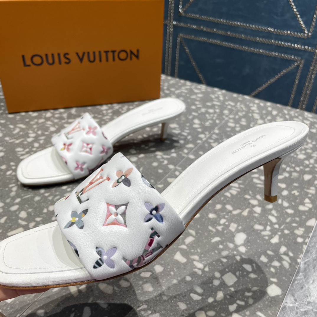 L0vis Vvtt0n Women’s Revival Mule White For Women LV 1AAP7M